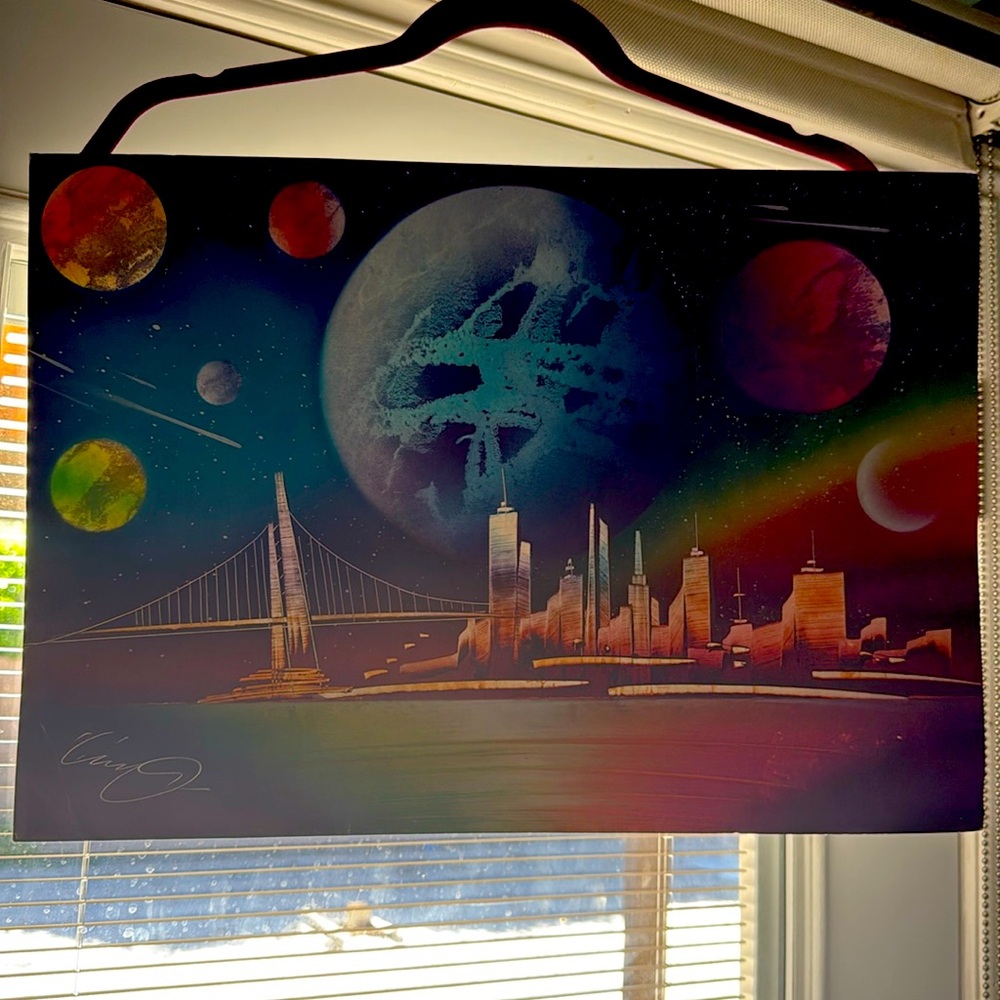 Colorful Cityscape Canvas Art